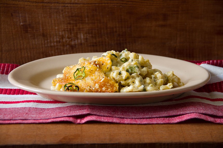 Poblano Jack Mac and Cheese: Southern Heat Cookbook
