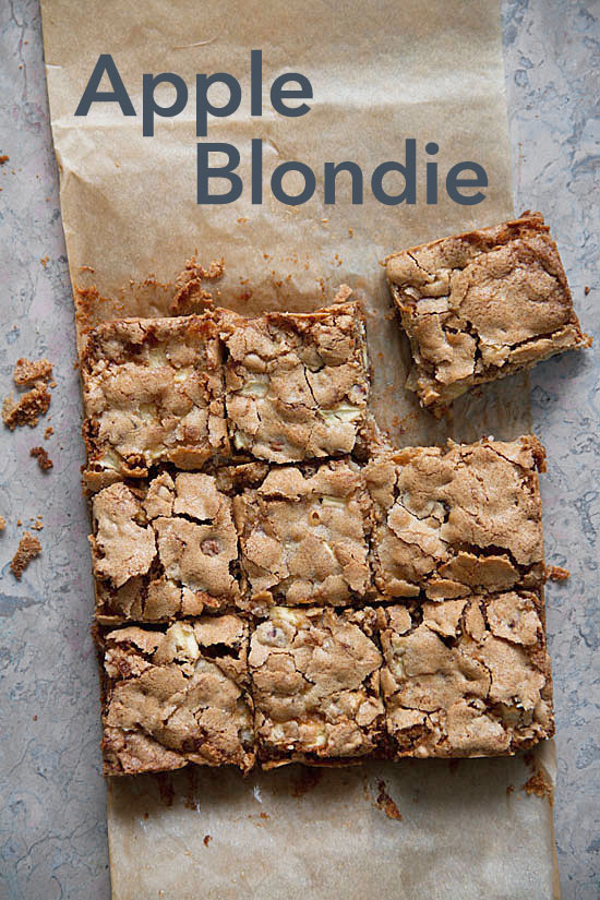 Apple Blondies