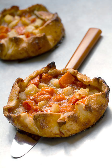 Pear Persimmon Galettes