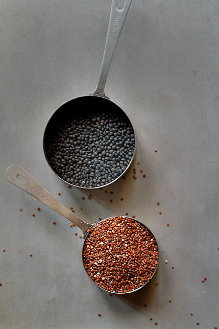 Lentils and Quinoa