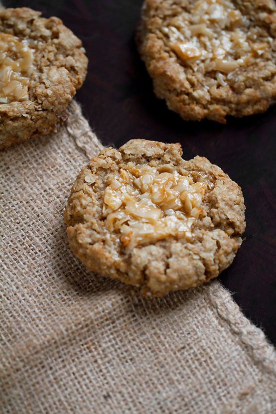 Sycamore Kitchen's Oatmeal Cookies with Coconut Toffee