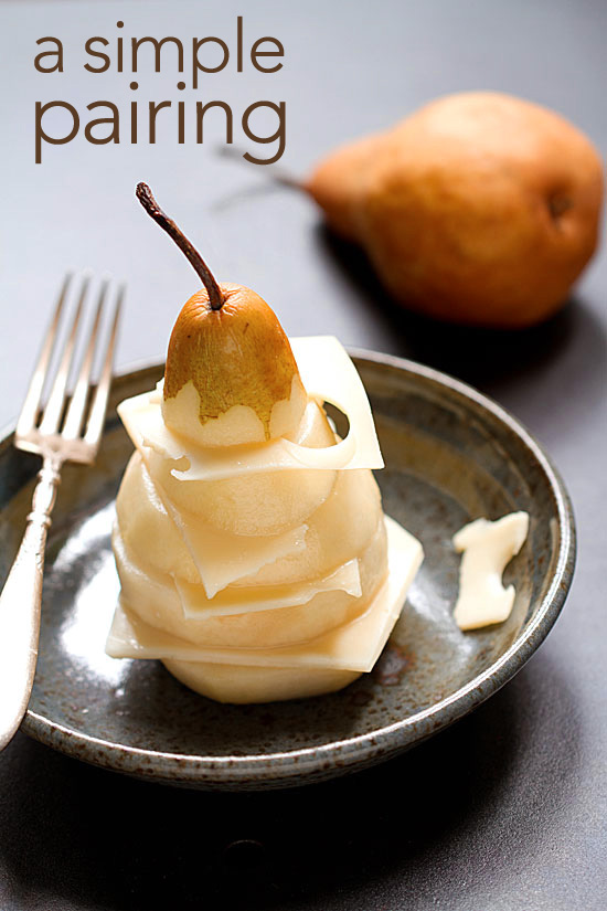 Jarlsberg Cheese and Pears: A Simple Cheese Course