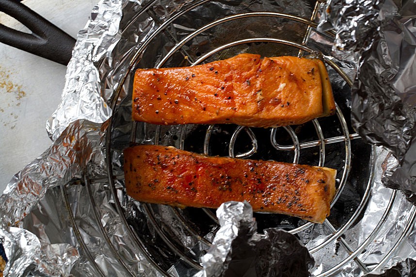 Stove Top Smoked Salmon