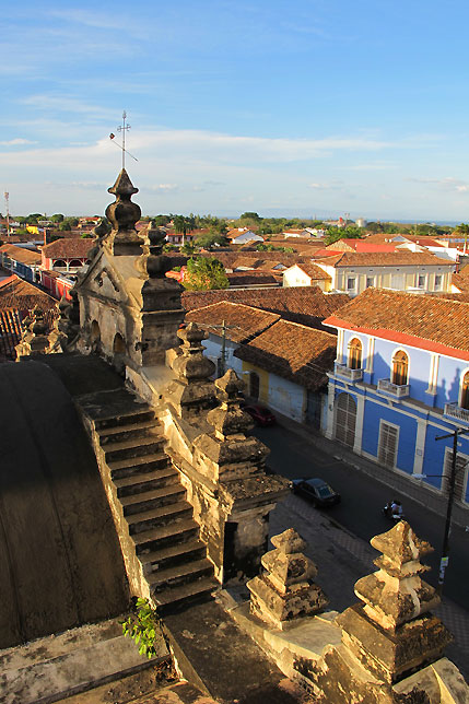 Granada, Nicaragua Red Tile Roofs