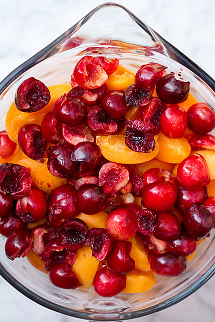 Apricots and Cherries