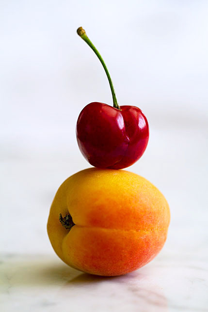 Apricot and Cherry Stack