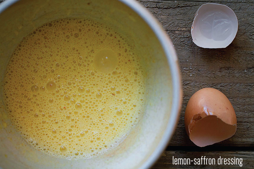 Lemon-Saffron Dressing