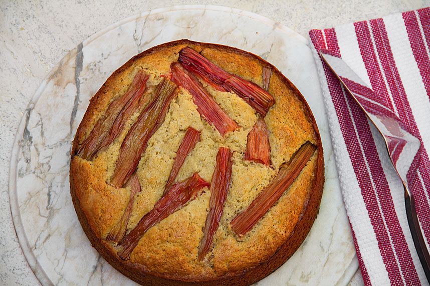 Rhubarb Cake