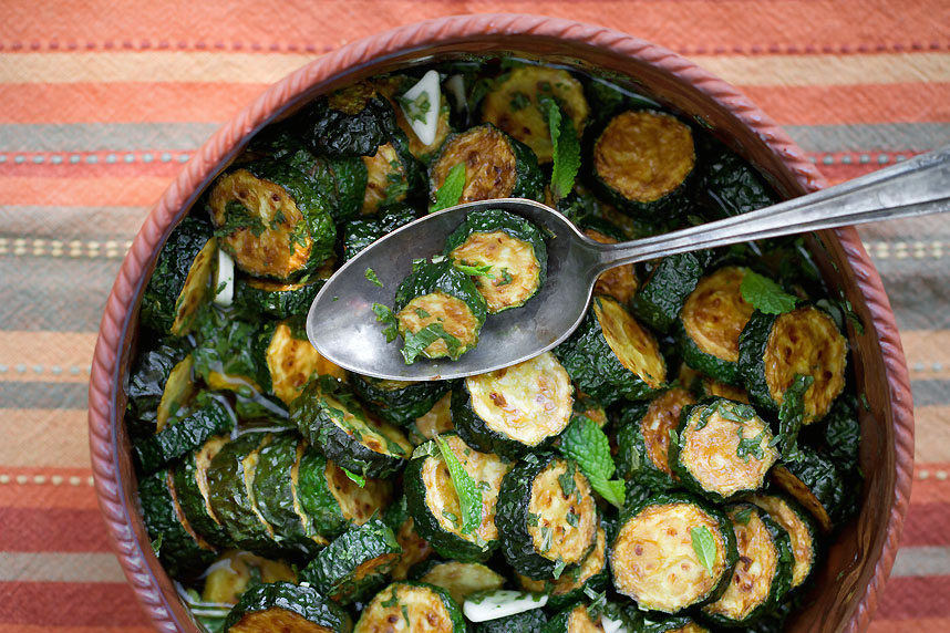 Tasting Rome: Concia, Fried and Marinated Zucchini