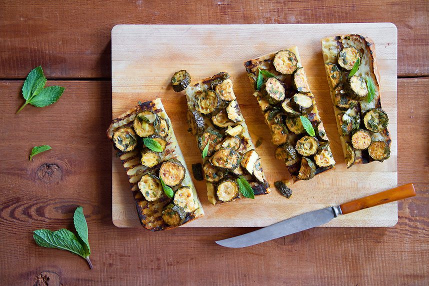 Tasting Rome: Concia, Fried & Marinated Zucchini