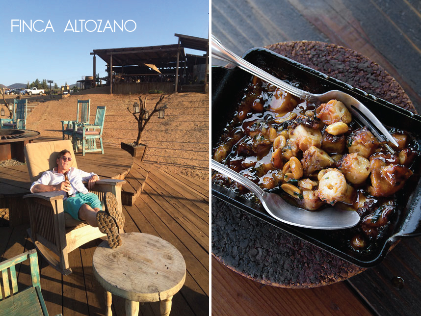 Finca Altozano, Valle de Guadalupe road trip