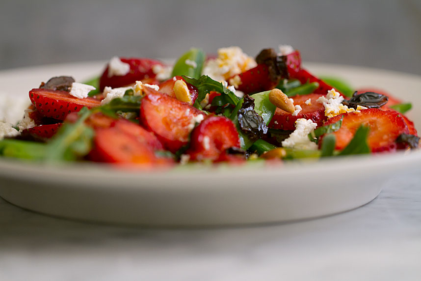 Strawberry Snap Pea Salad