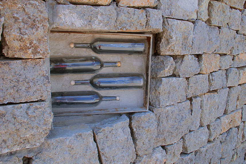 Wall Bottles, Valle de Guadalupe Road Trip