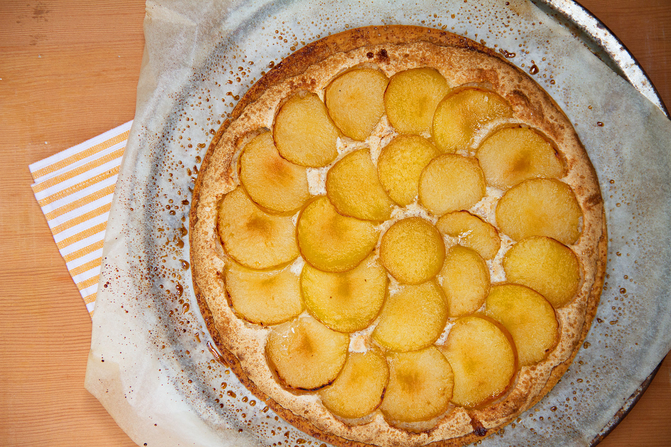 Yellow Plum Flat Tart