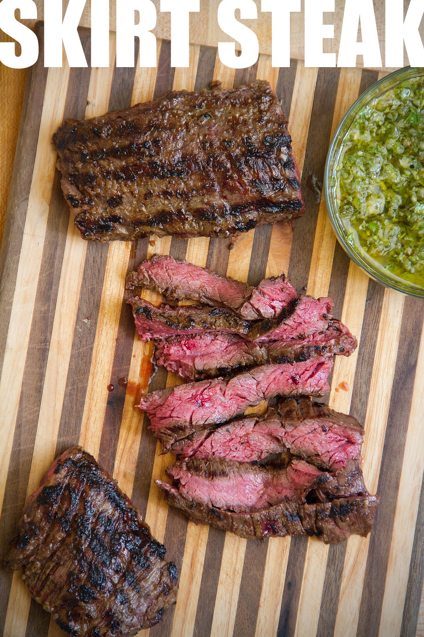 Grilled Skirt Steak with Onion Marinade