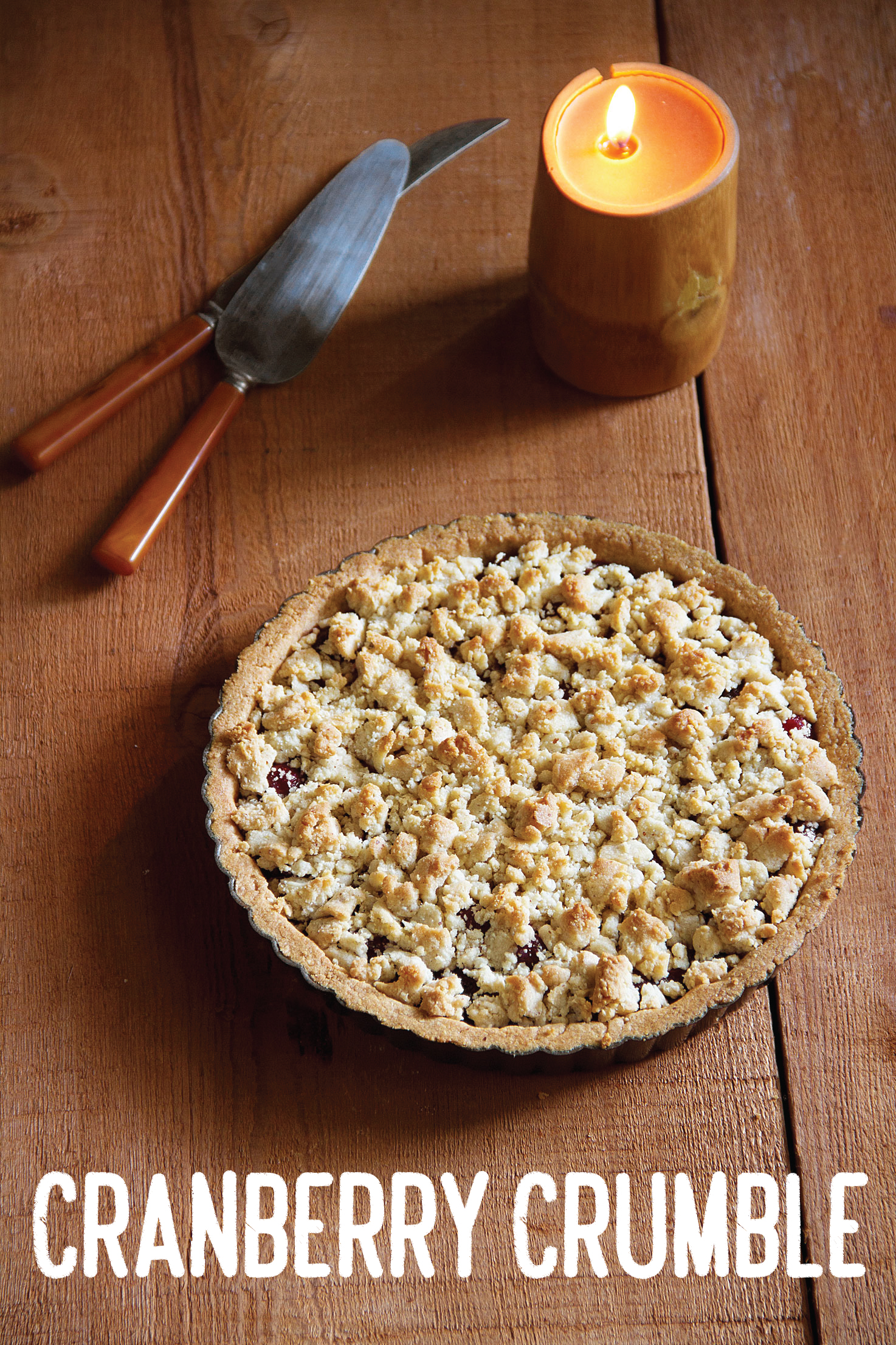 Cranberry Shortbread Tart