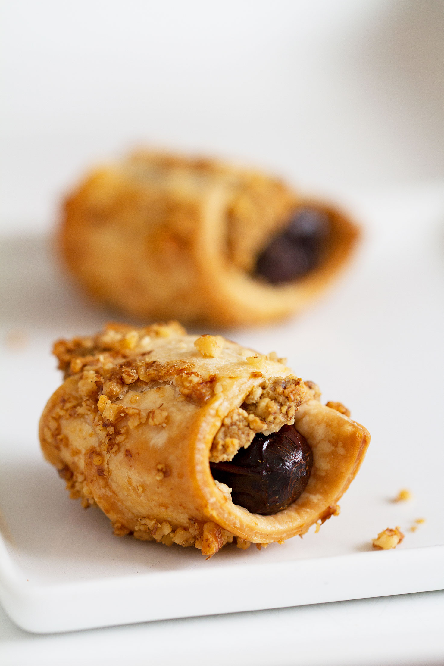 Savory Rugelach with Blue Cheese, Dates, and Walnuts