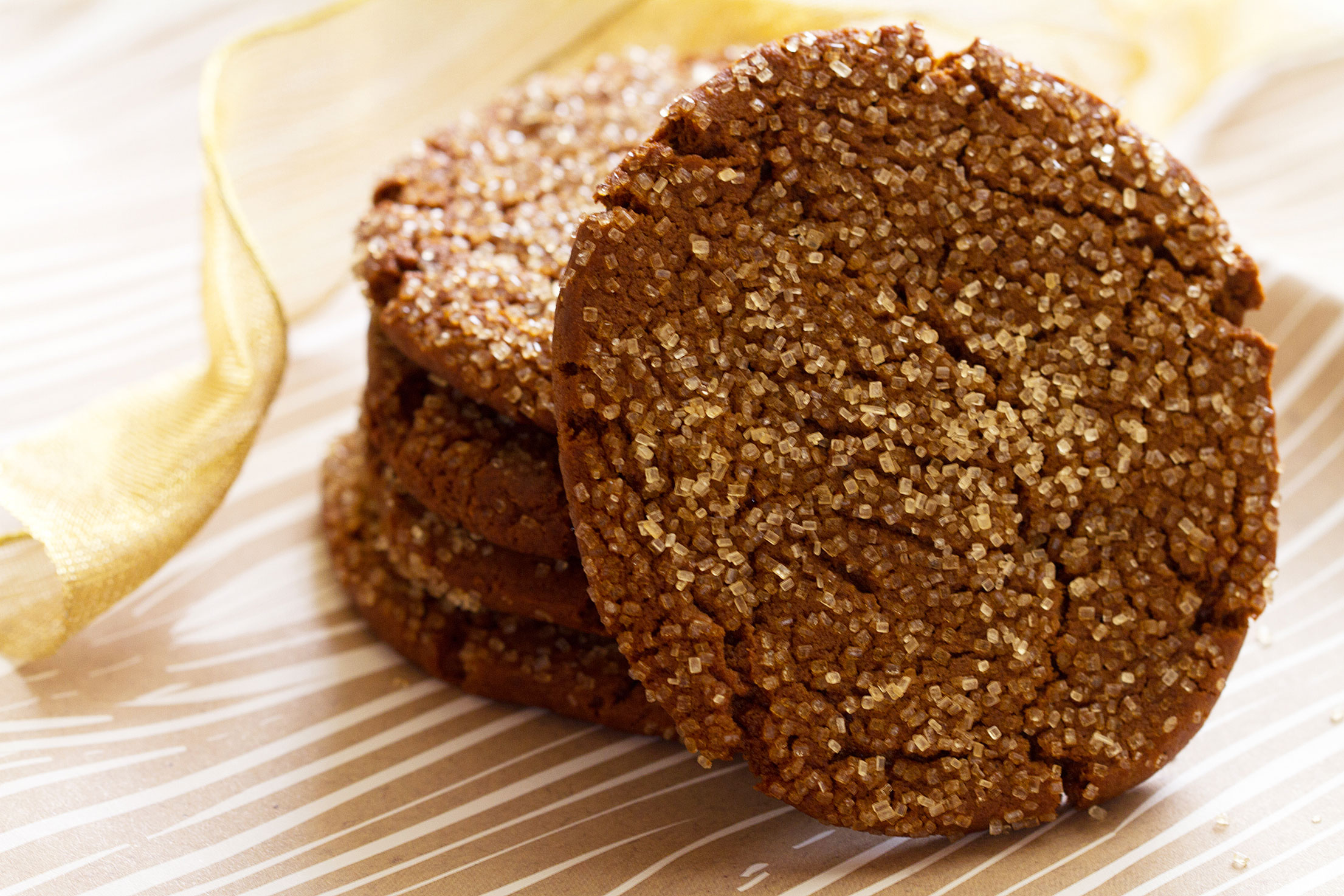 Holiday Gingerbread Cookies Slice and Bake Style