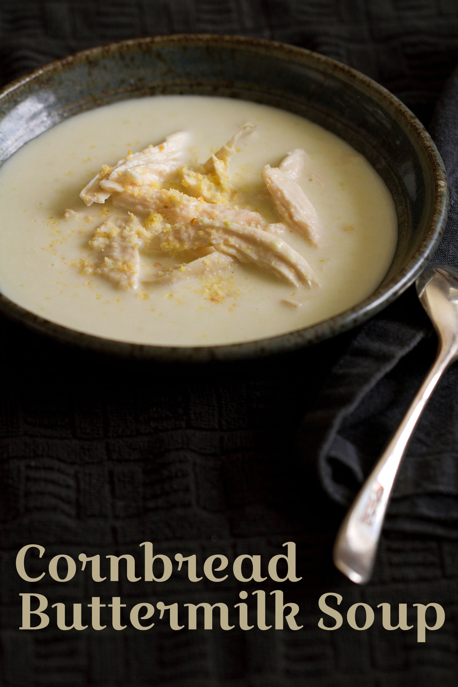 Chicken and Cornbread Buttermilk Soup