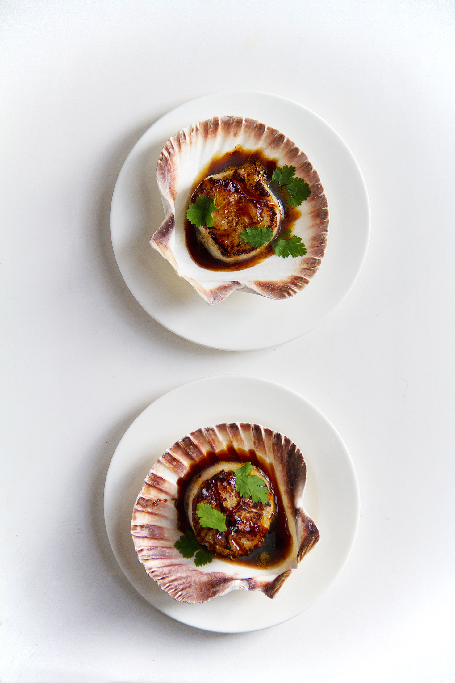 Sticky Sweet Salty Sour Spicy Seared Scallops