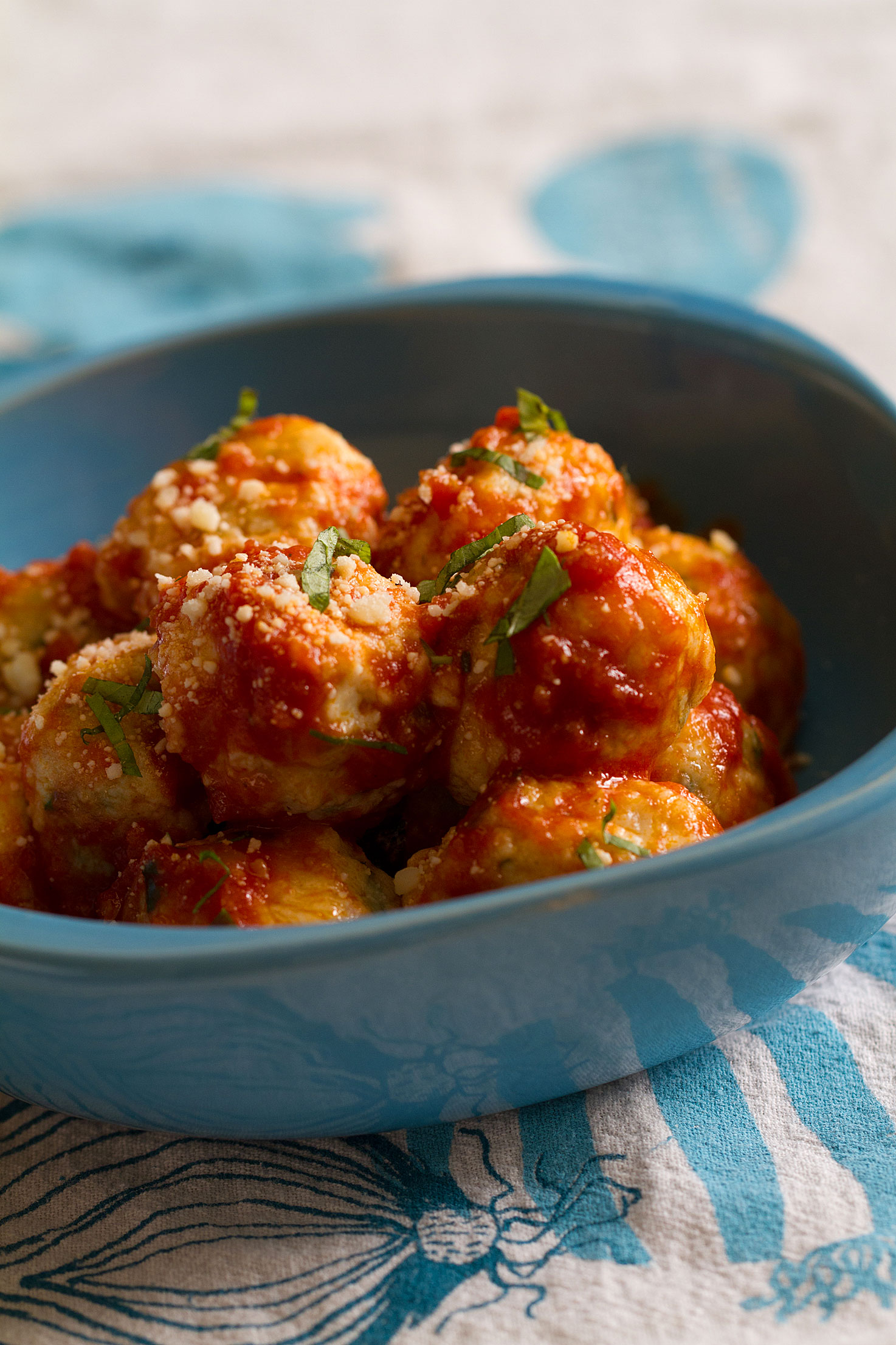 Ricotta Dumplings with Parmesan and Basil