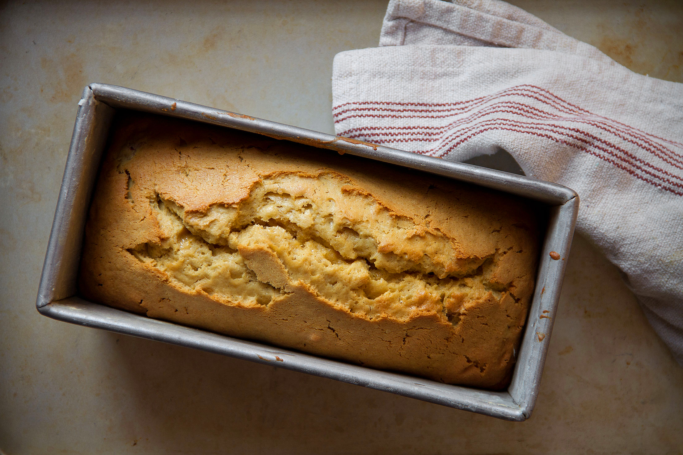 Brown Sugar Pound Cake with Raspberries