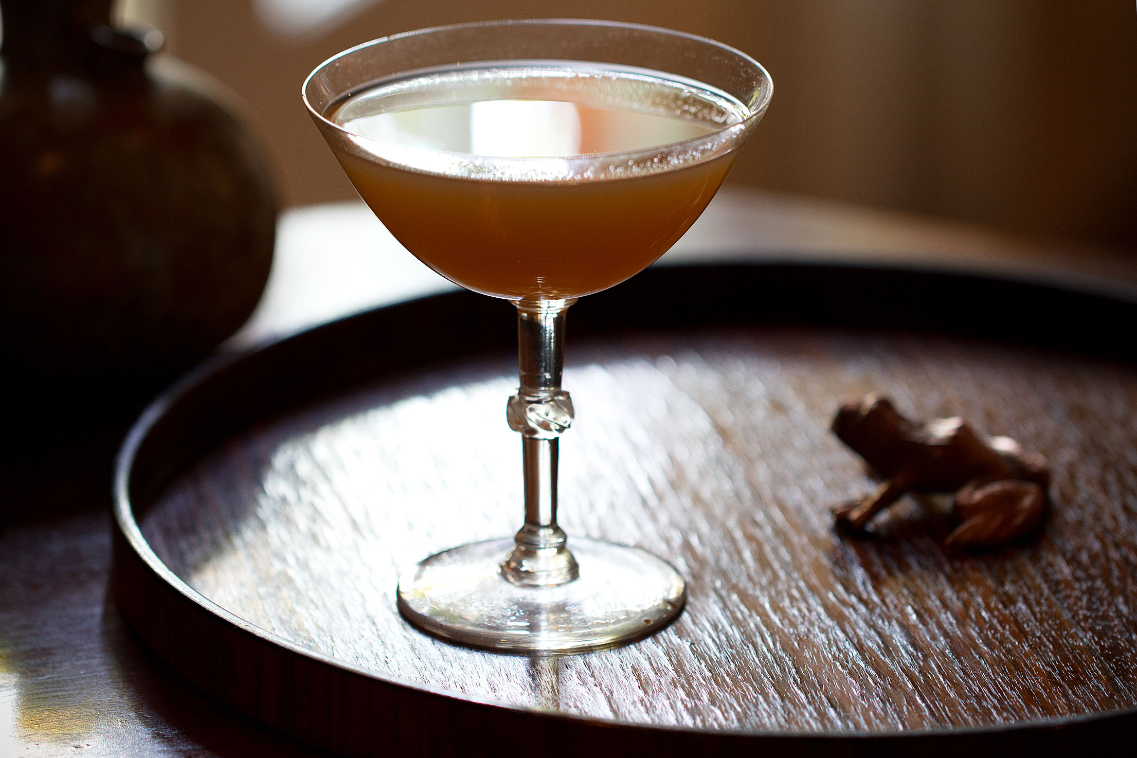 Algonquin Cocktail: Rye, Vermouth, and Pineapple Juice