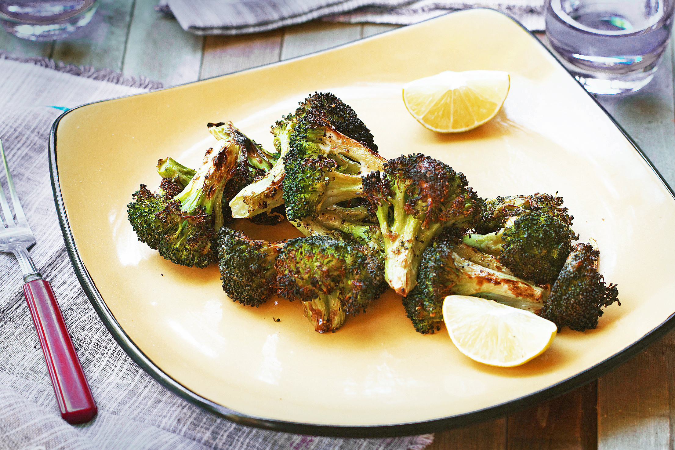 Grilled Broccoli with Cumin