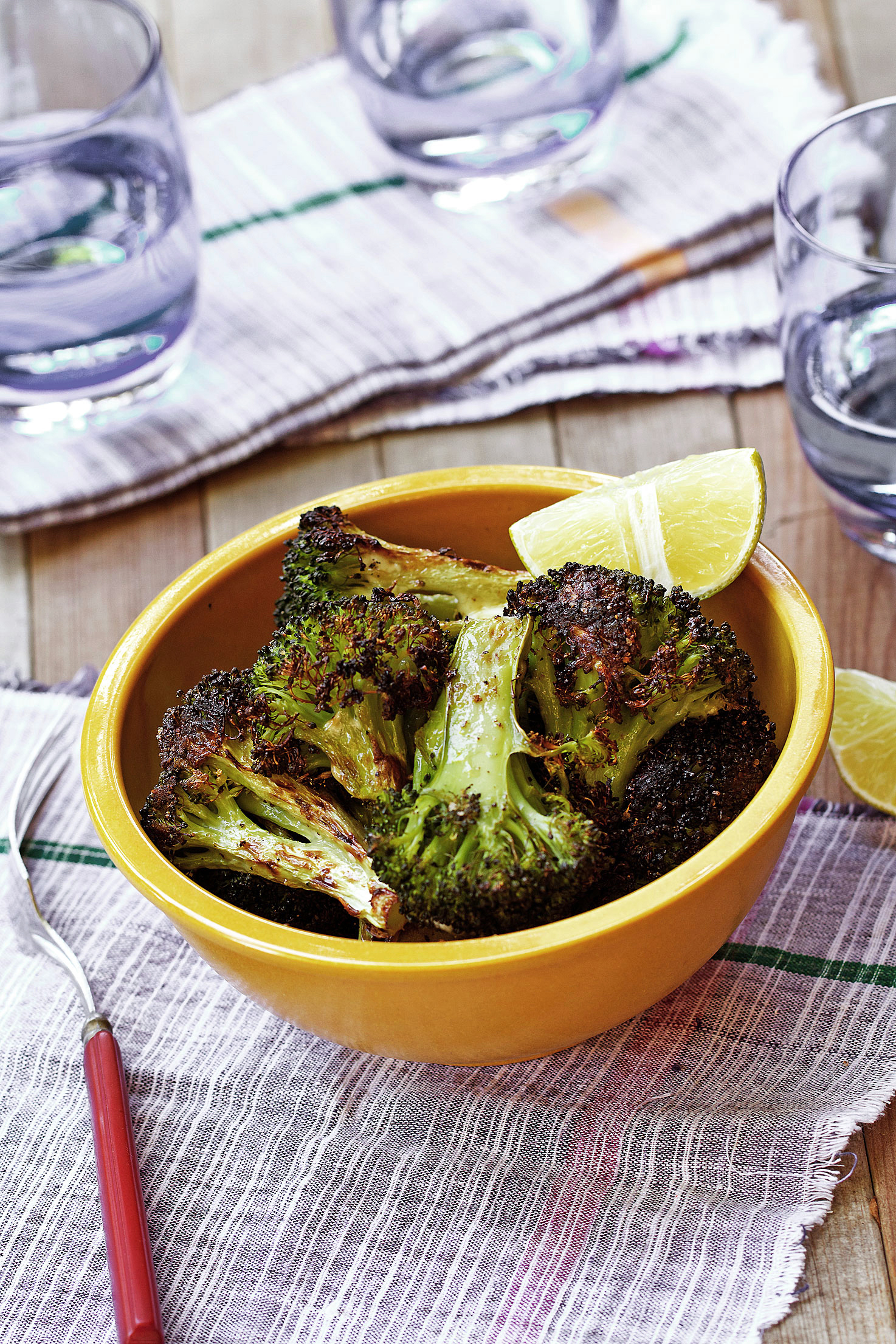 Grilled Broccoli with Cumin