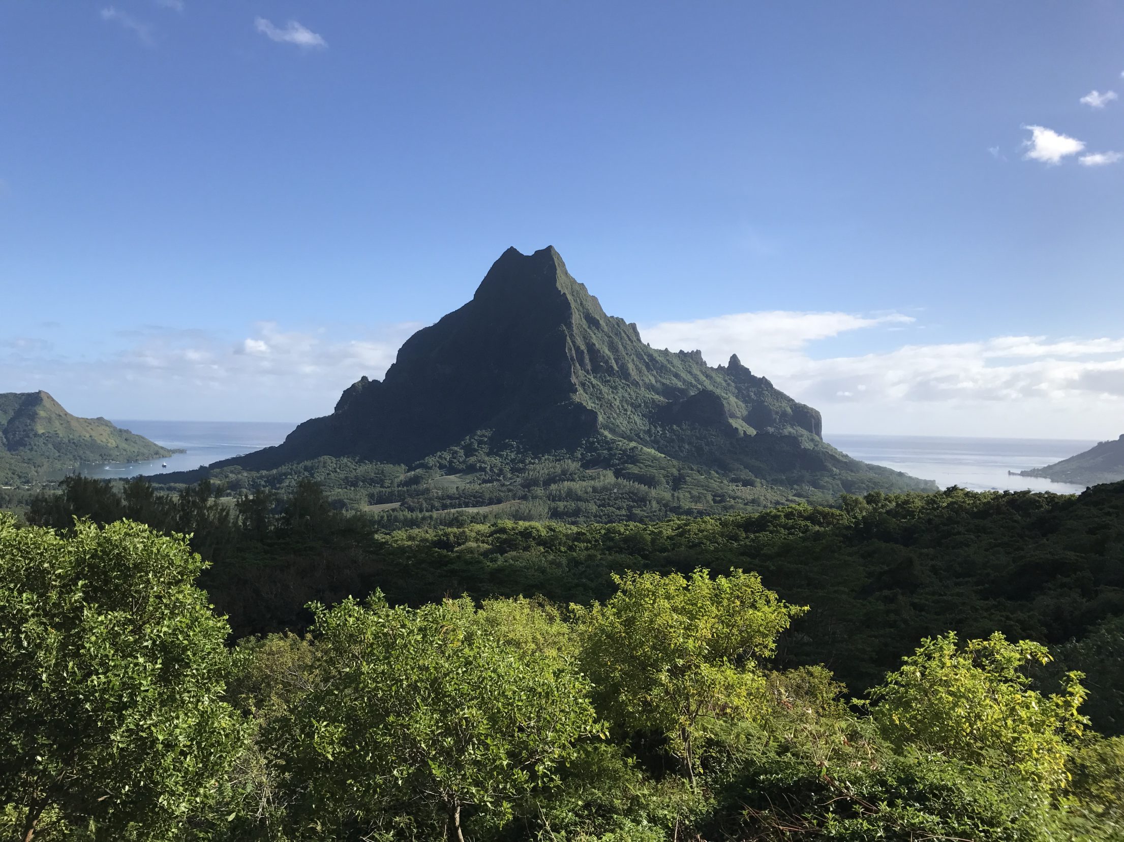 Belevedere lookout, Moorea