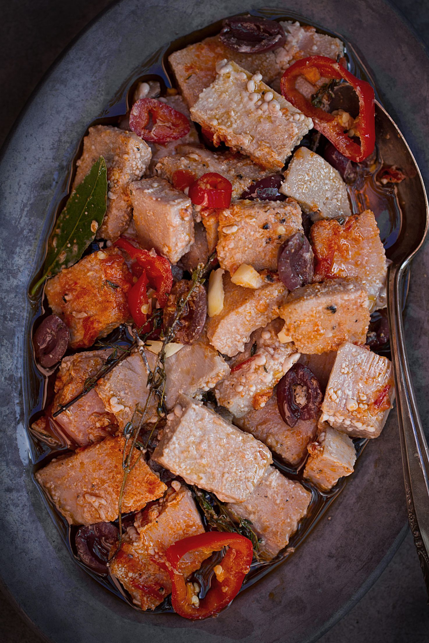 Naanwich with Tuna and Harissa