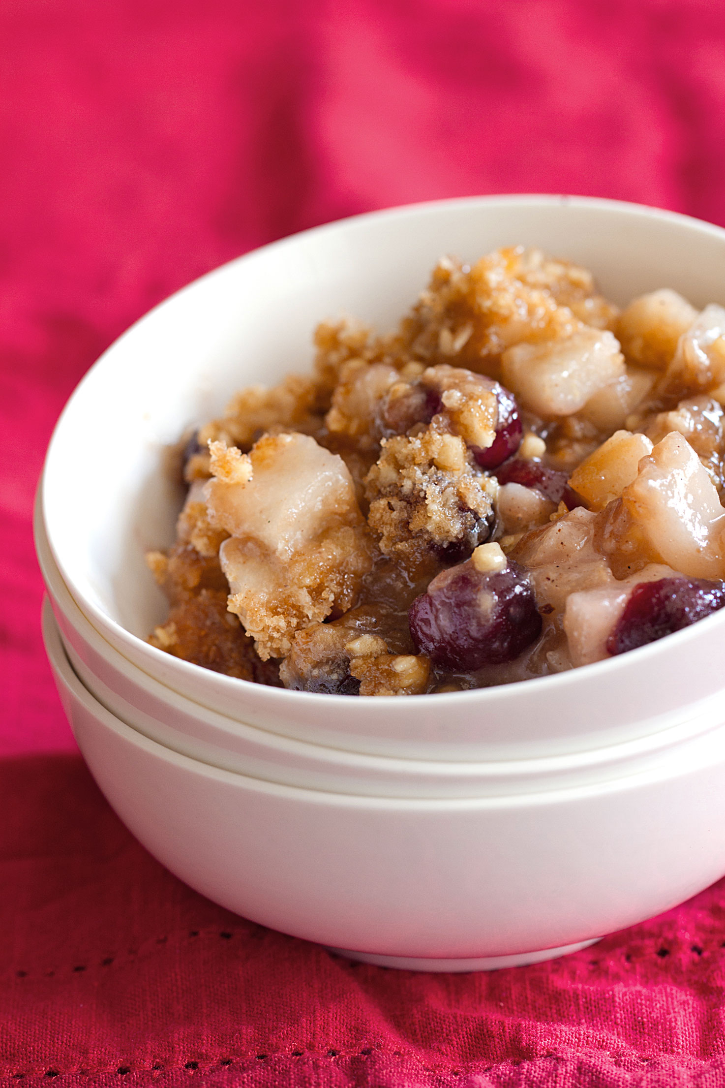 Pear-Cranberry Crisp