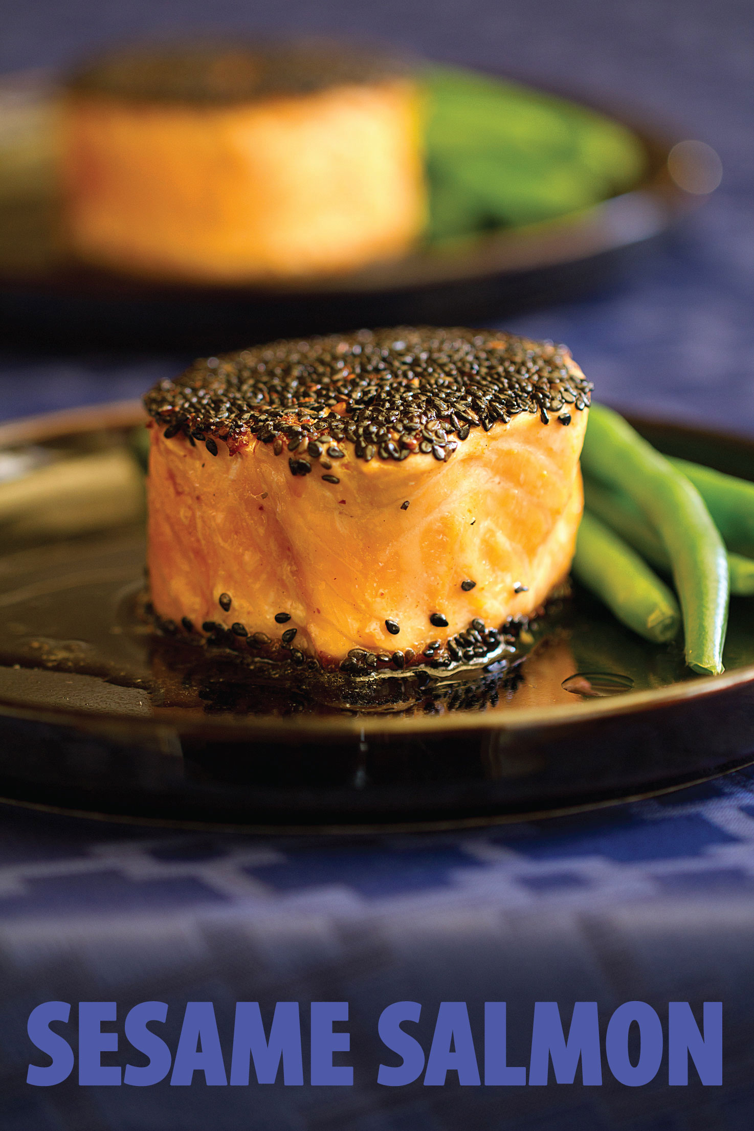 Sesame Salmon in Memory of My Father