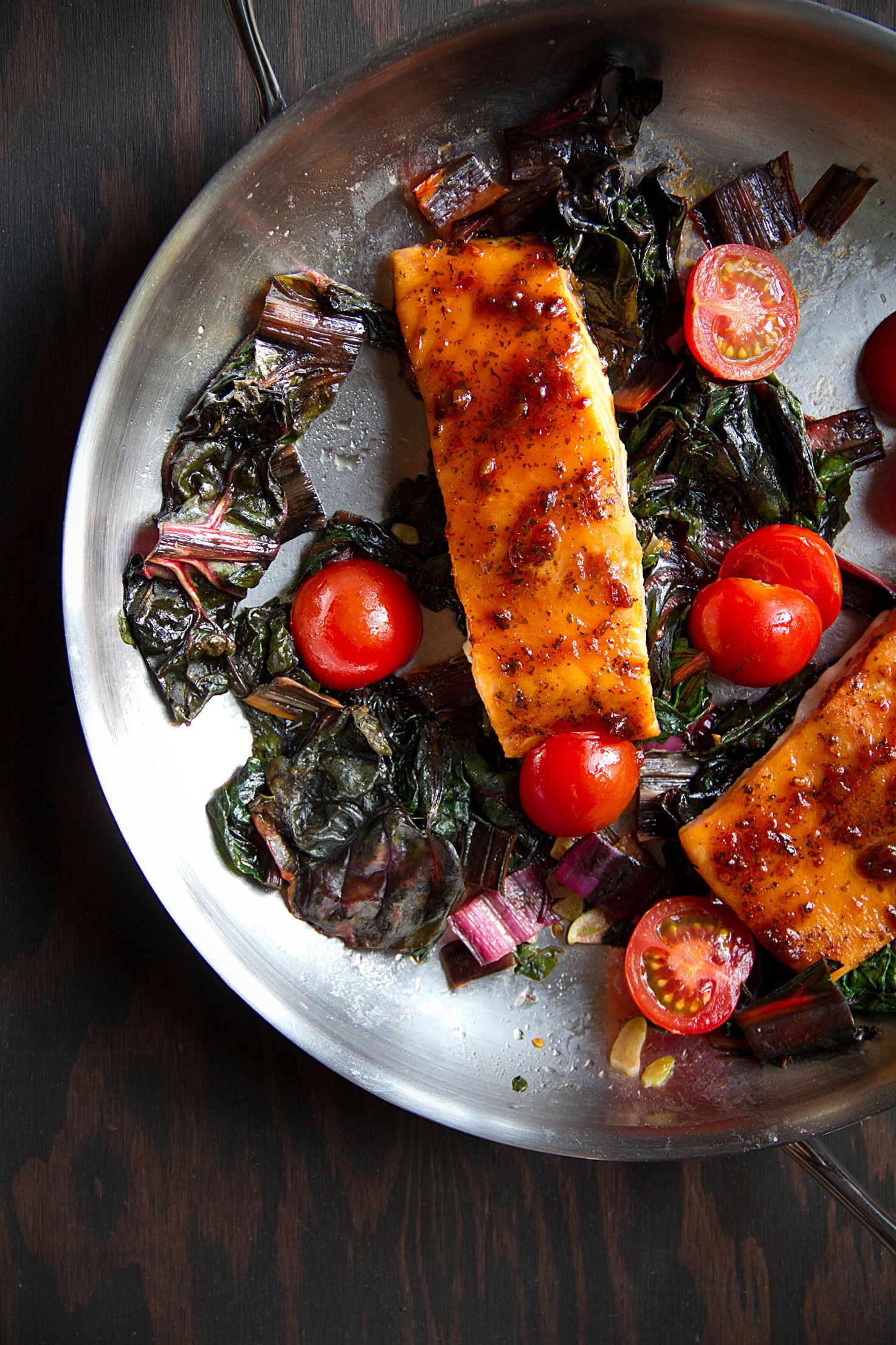 Slow-Roasted Salmon with BBQ Sauce