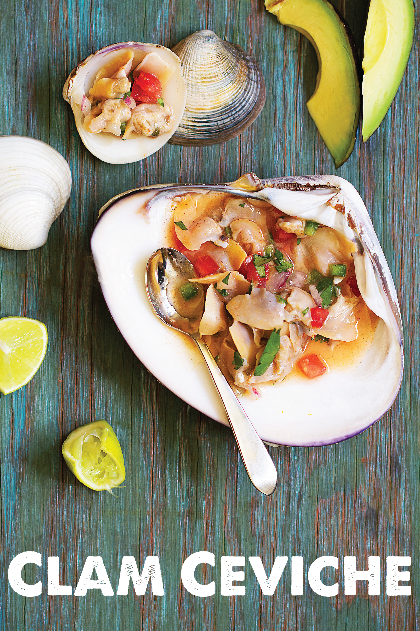 Clam Ceviche en el Estilo de la Guerrerense: Ensenada Mexico