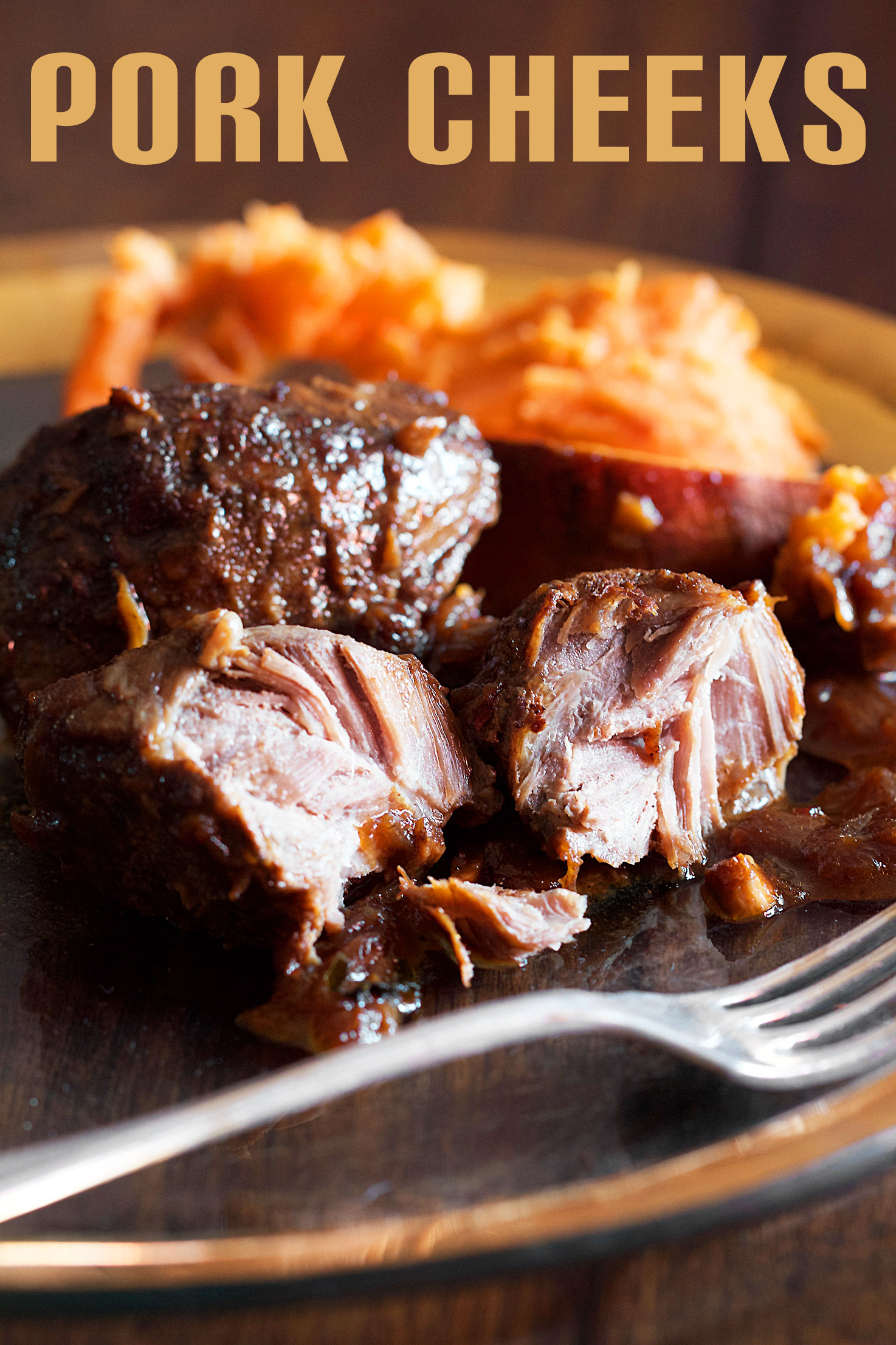 Soy and Vinegar Braised Pork Cheeks