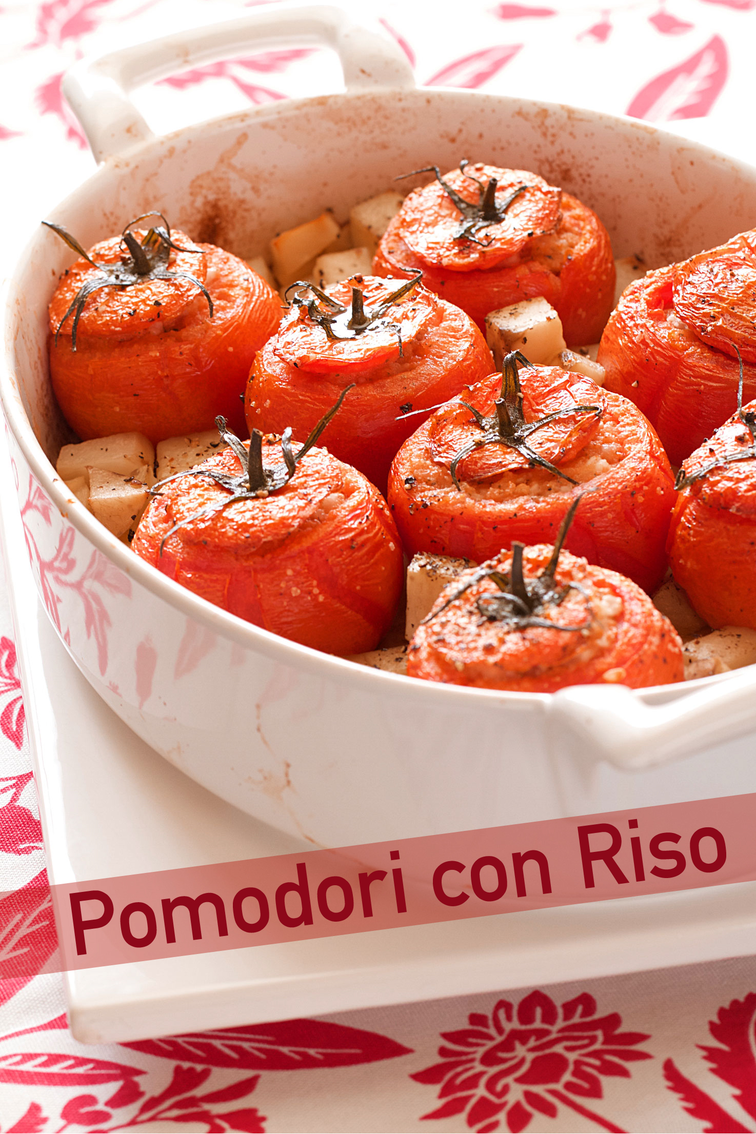 Rice Stuffed Tomatoes