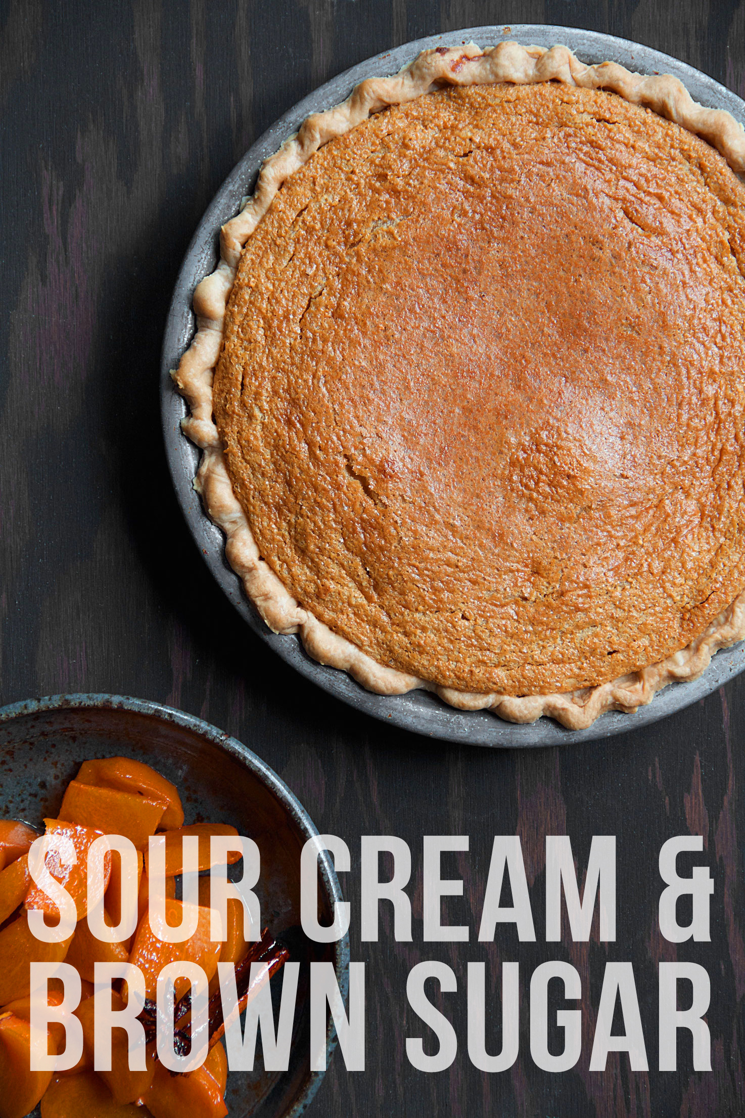 Sour Cream Brown Sugar Pie