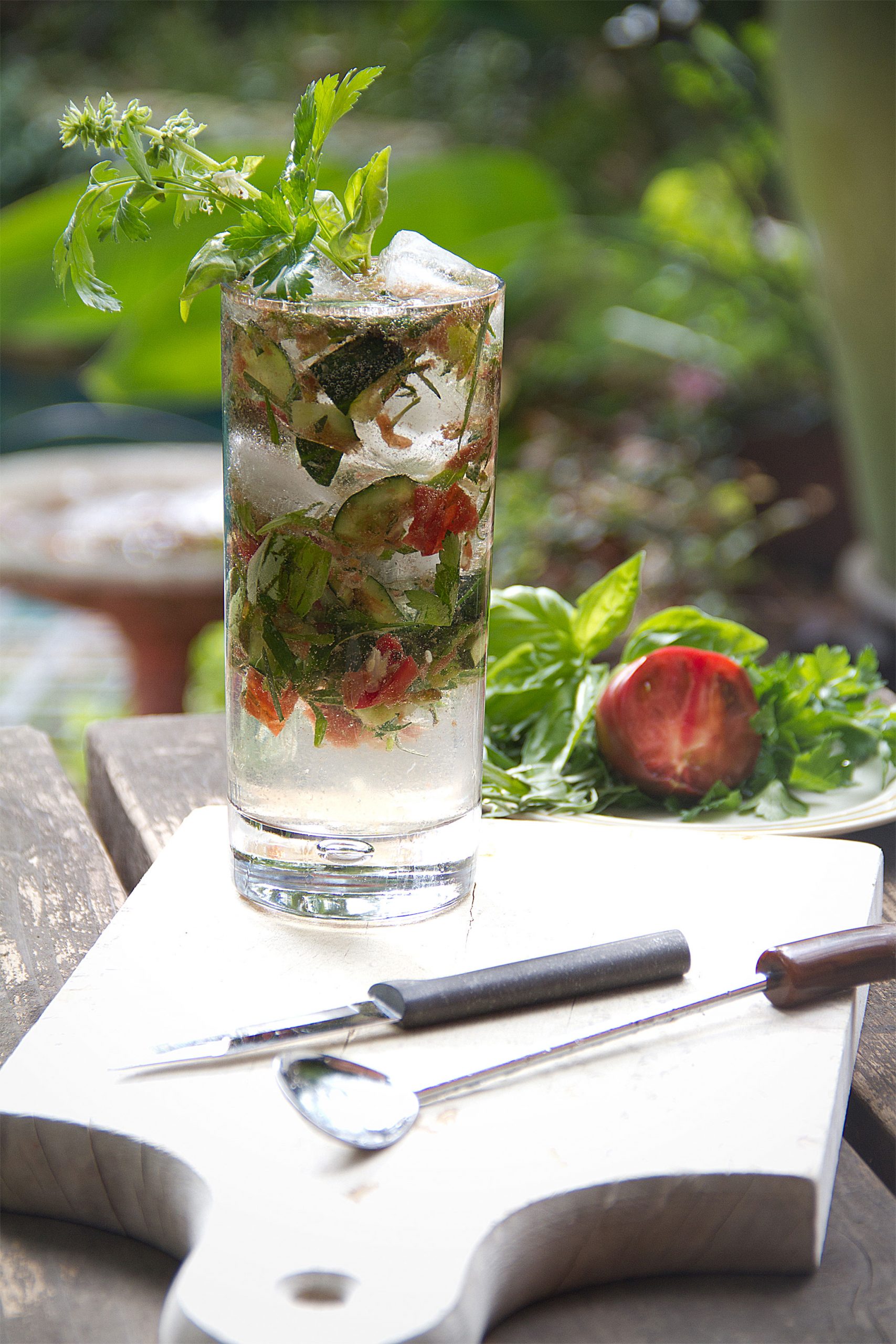 Leftover Herbs Gin Cocktail