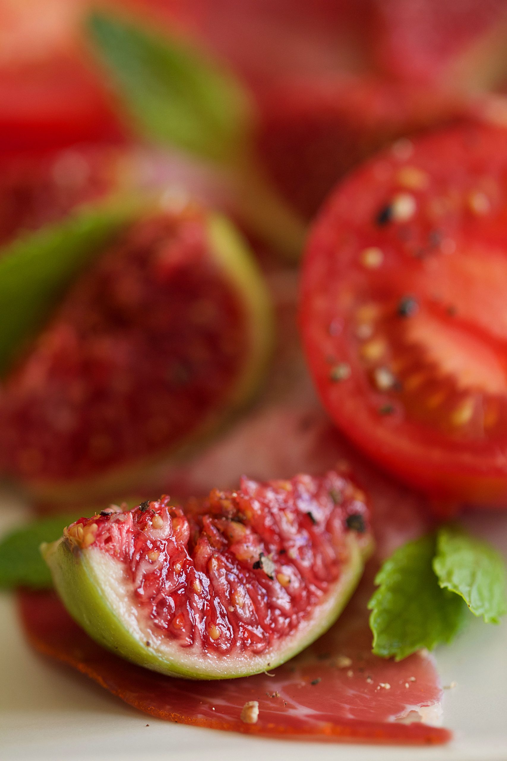 Tomatoes, Figs, and Prosciutto