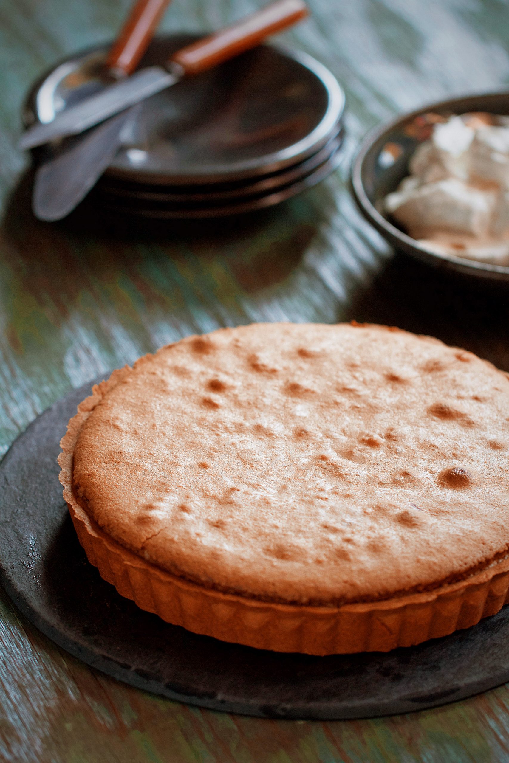 Brown Butter Pear Tart