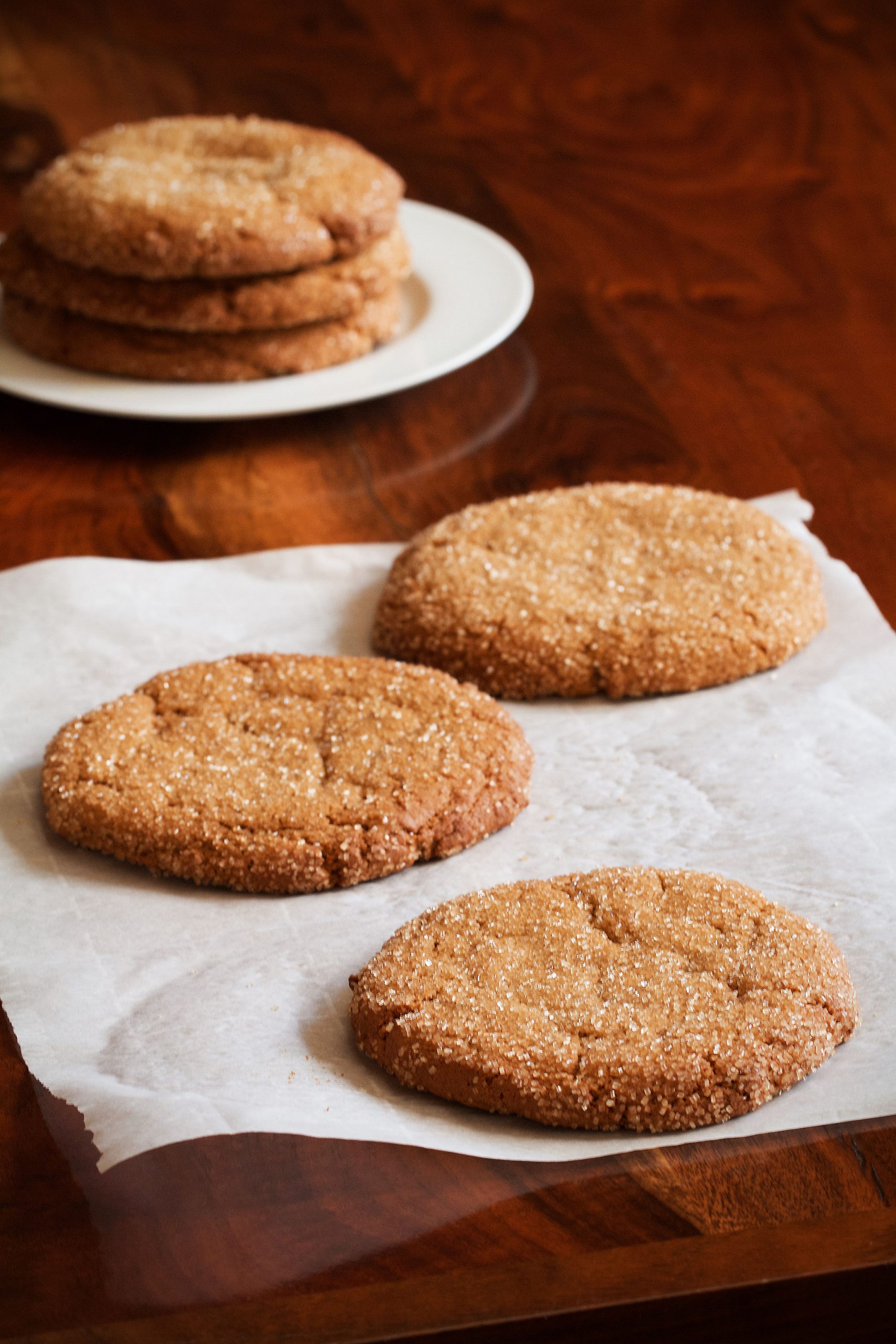 Giant Ginger-Molasses Cookies