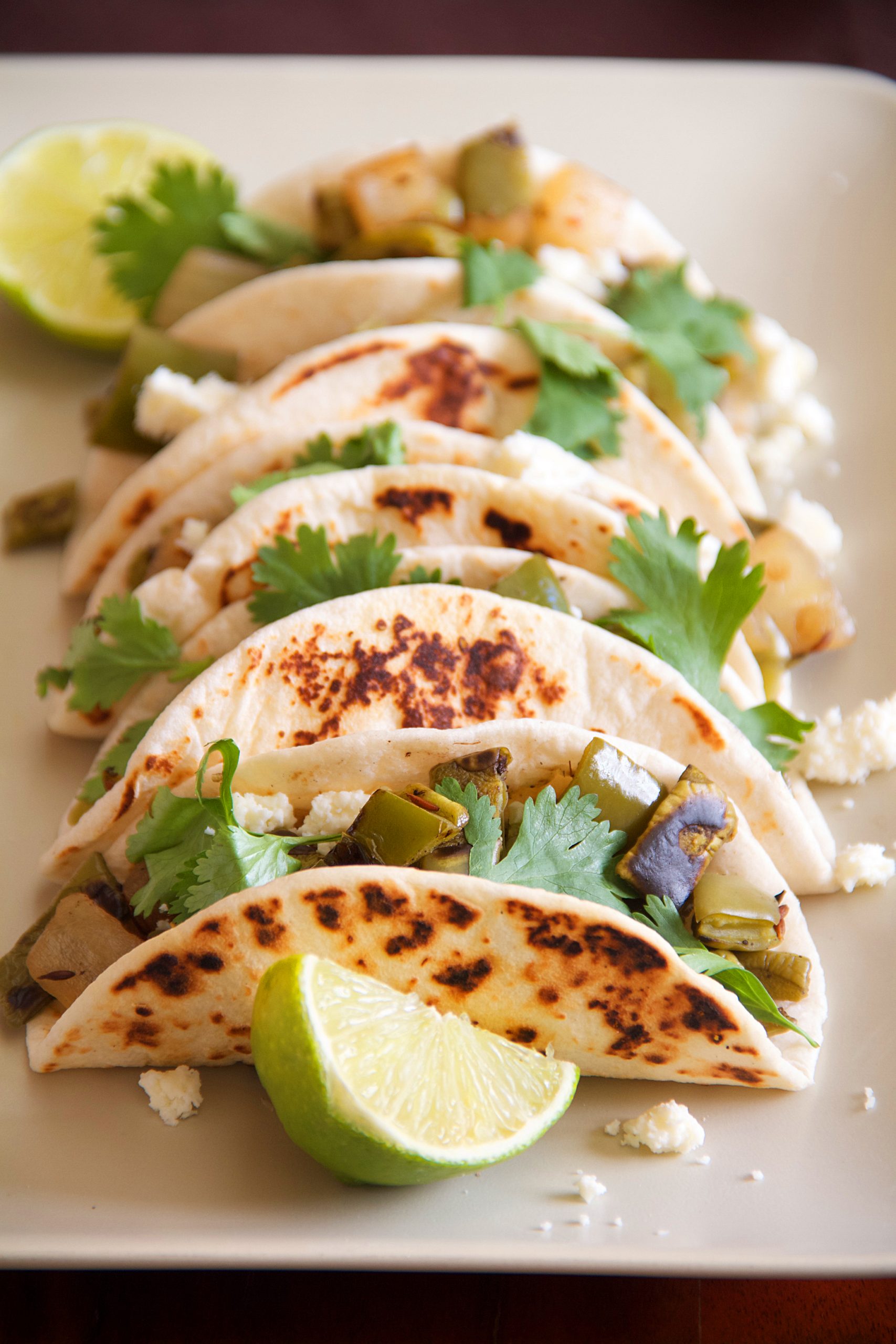 Simple Nopales Tacos with Cotija Cheese (Cactus Paddle Tacos)