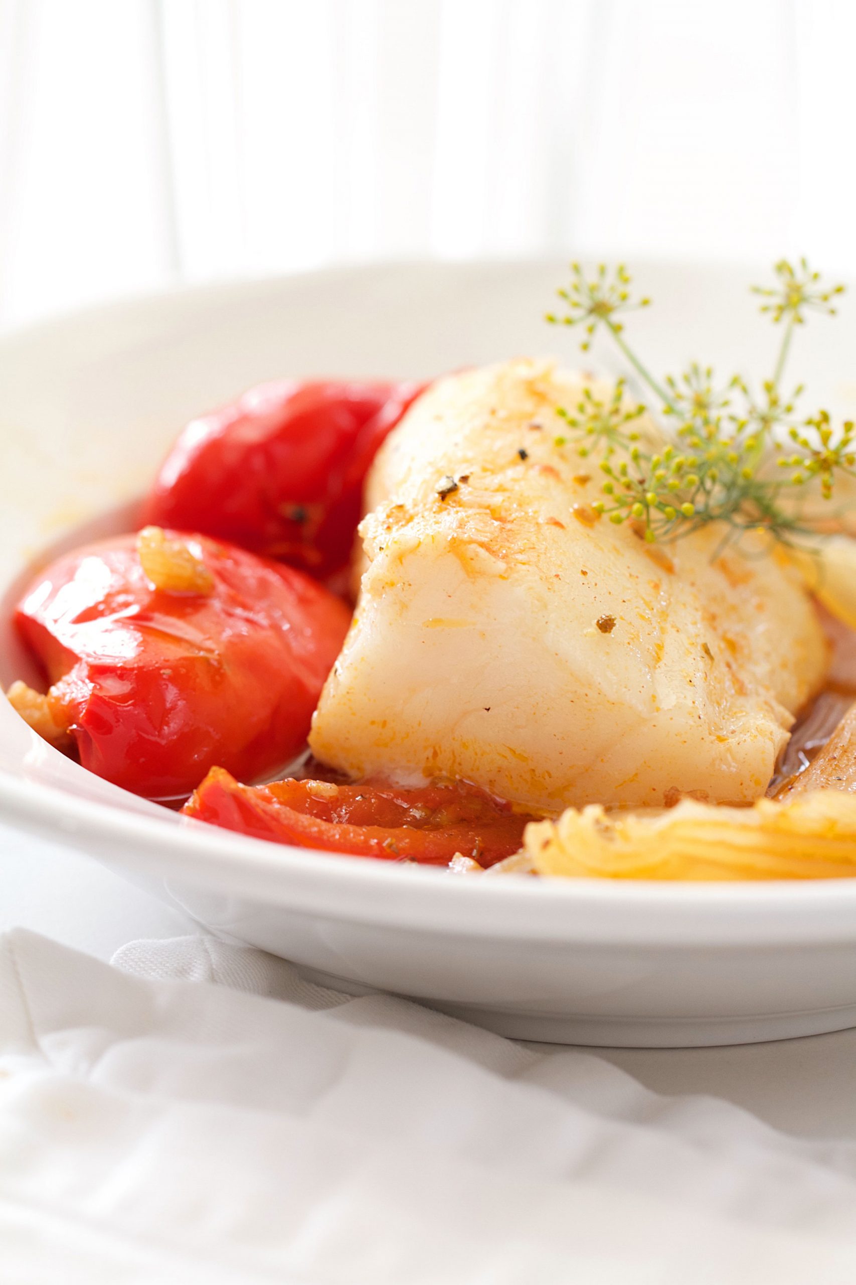 Catalan Cod Stew with Pimentón, Peppers, and Tomatoes