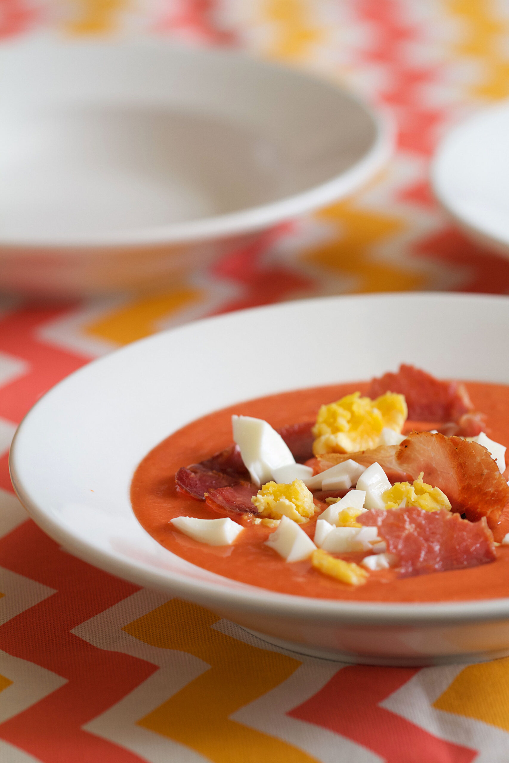 Salmorejo (Chilled Andalusian Tomato and Bread Soup)