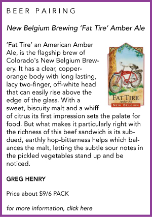 BEER PAIRING Fat Tire