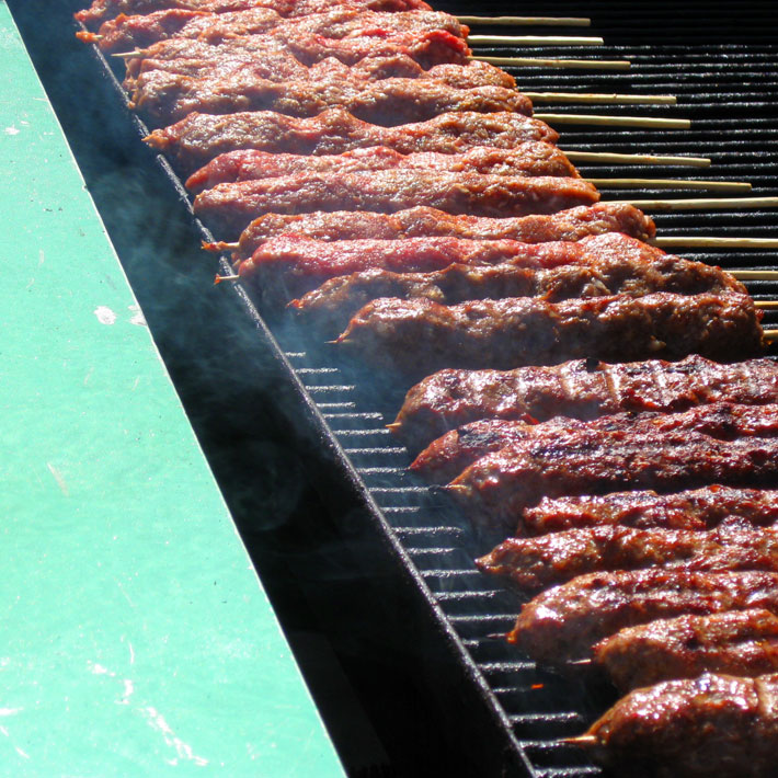 grilled meat