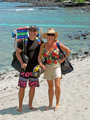 Kend & Liz in Hawaii