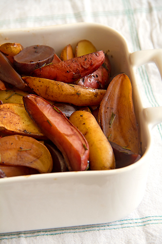 balsamic roasted potatoes