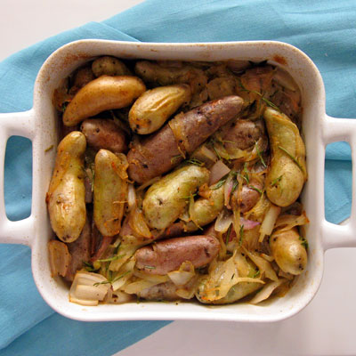 braised potatoes